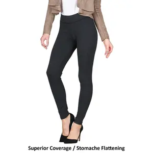 Wide Waistband Cotton Leggings