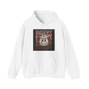 Howdy Hooded Sweatshirt happy new