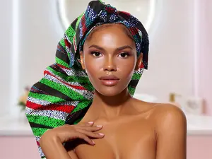 Long Satin-Lined Hair Bonnet: Protective Sleep Cap for Braids & Locs