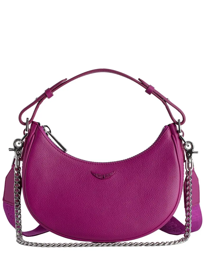 Zadig & Voltaire Moonrock Grained Leather Crossbody