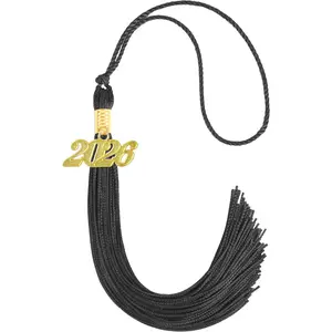2026 Tassel Graduation,Black Tassel 2026 for Grad Cap and Graduation Ceremony Accessory Decoration