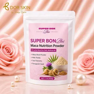Maca Protein Powder Super Bon Plus Herbal Blend for Daily Wellness 1 lb 454g Supplement