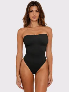 Motion33 SkinFlow Strapless Sculpt Bodysuit | Bust Support · Waist Cinch · Zero Straps Zero Lines