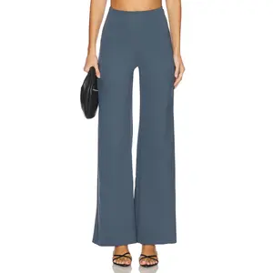 Commando Neoprene Wide Leg Pant in Black
