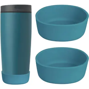 2 count  Boot Compatible with  SmoothSip Slider 12oz/20oz, Anti-Slip  Water Bottle Boot for Coffee Tumbler Travel Coffee Mug Protective Sleeve Accessories