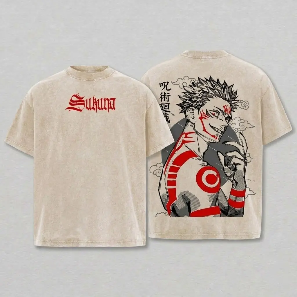 Beige-Acid Wash Tshirt