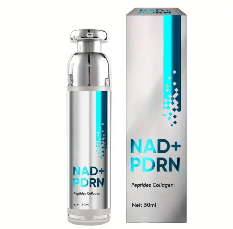 NAD+ & PDRN Anti-Aging Essence Serum – Peptide Collagen Booster | Reverse Aging Formula | 50ml Youth Locked in a Drop