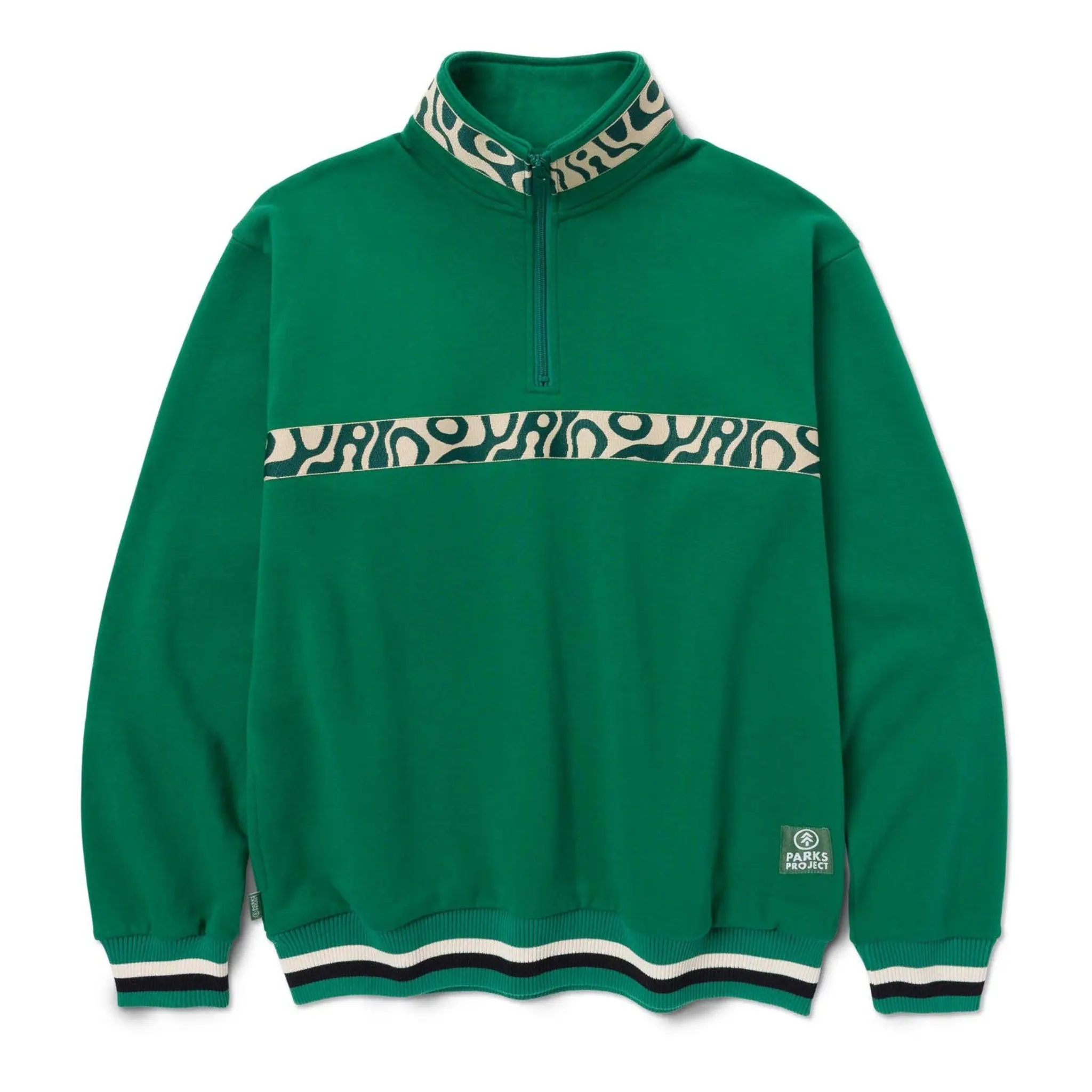 Yellowstone Geysers Quarter Zip Fleece