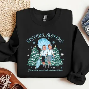 Vintage White Christmas Movie Sweatshirt, White Christmas Movie 1954 Shirt, Haynes Sisters Tee, Christmas Song Shirt, Cute Christmas