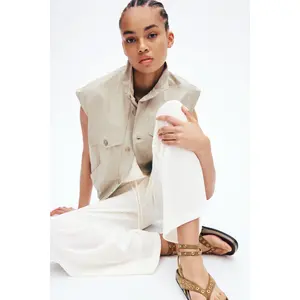 H&M Knitted drawstring trousers