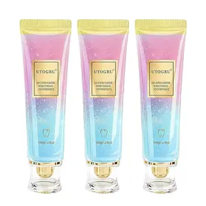 3pc Niacinamide Whitening Toothpaste, Fresh Breath,Fluoride Free,no damage to tooth enamel and gums,Oral care,Peppermint Flavor,Fresh#dealsforyoudays#Summervibes