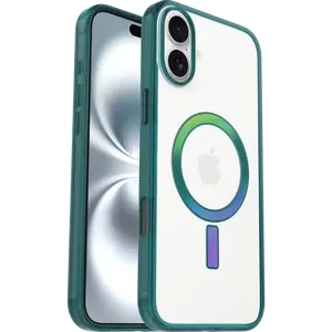 Green luxury Clear iPhone 16 Plus Case | OtterBox