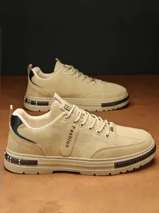 Men's Breathable Safety Shoes, Anti-Slip Work Boots for Construction, Trendy Versatile Dad Sneakers, Comfortable Outdoor Footwear, Walking Shoes