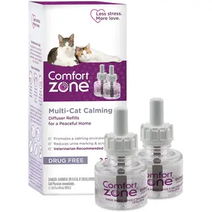 Comfort Zone Multi Cat Calming Diffuser Refills: 2 Pack
