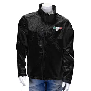 Men's Cowboy Hardware Black "MX Rodeo Cowboy" Poly Shell Jacket