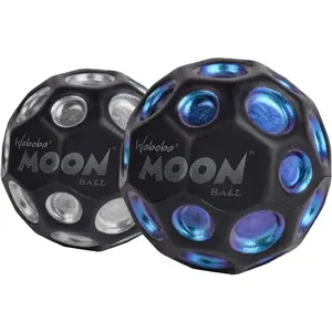 Waboba Moon Ball, Dark Side of The Moon, Hyper Bouncing - 2 Pack