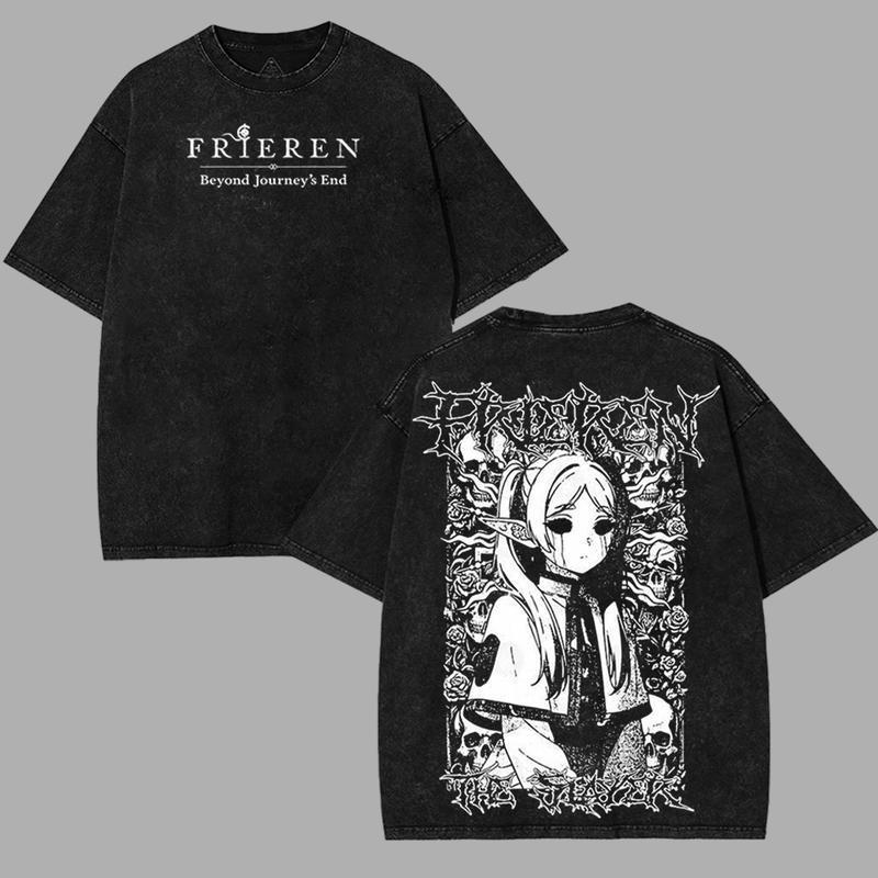 Frieren Beyond Journey's End line art v3 Manga Anime Double Printed ...