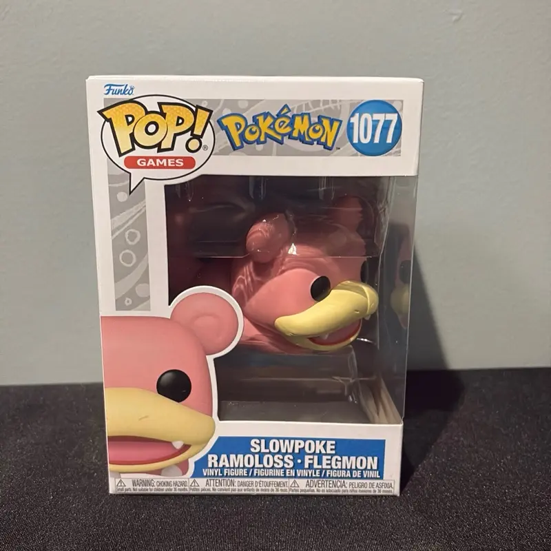 Slow Poke Funko Pop Vinyl Figure Collectible Pokemon