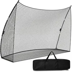 10x7FT Golf Practice Net – Portable Driving Range Net for Backyard & Indoor Use, Golf Hitting & Chipping Net with Carry Bag