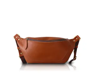 Chic Personalized Leather Belt Bag - Fashion Meets Functionality
