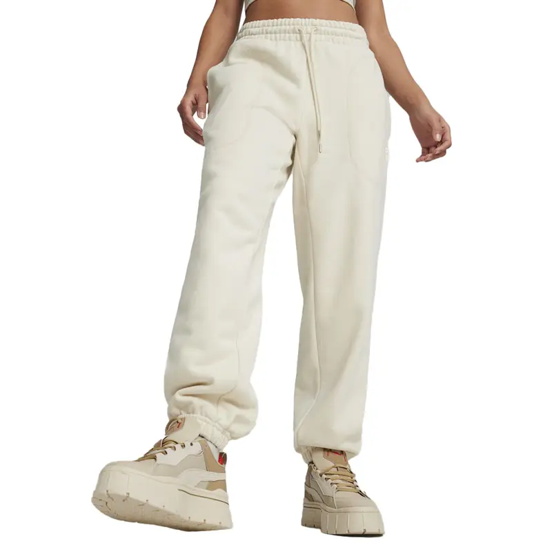 PUMA Womens Infuse Relaxed Sweatpants Casual Drawstring - White