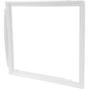 HECASA 240599301 AP3763926 Crisper Pan Compatible with Electrolux Frigidaire Refrigerator Shelf Frame Cover W/O Glass White 1037664 AH899475 EA899475 PS899475 Replacement Only