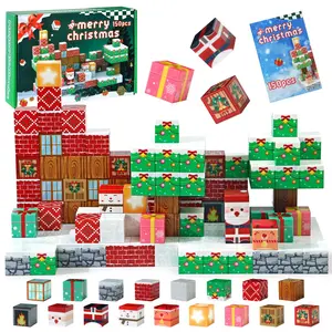 Christmas Magnetic Blocks Set – 100PCS / 150PCS STEM Learning Toys for Boys & Girls, Creative Magnet Building Playset