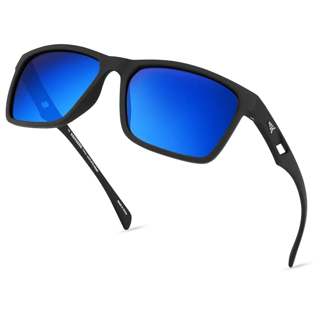 Matte Black | Smoke - Cobalt Mirror