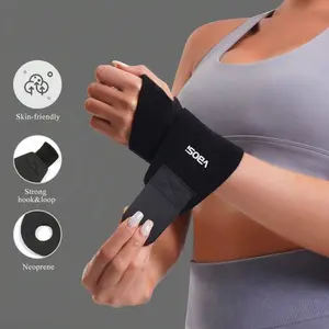 1 Piece Adjustable Wrist Braces Support Wraps For Workout And Daily Use Gift For Men Women Gym Accessories Fitness Training Sport Protective Equipment compression weightlifting pr heavy duty premium elbow