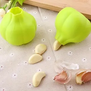 1/3pcs Silicone Garlic Peeler, Suitable for Kitchen Food Garlic Skinning Tool, Easy Convenient Quick Peel and Easy-to-Clean Kitchen Gadget