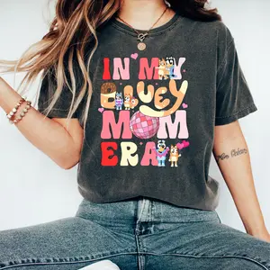 In My Bluey Mom Era Unisex T Shirt, Pullover Sweatshirt, Hoodie Gift