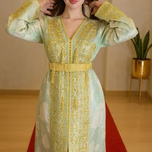 Handmade Moroccan caftan | قفطان مغربي خدمة معلم