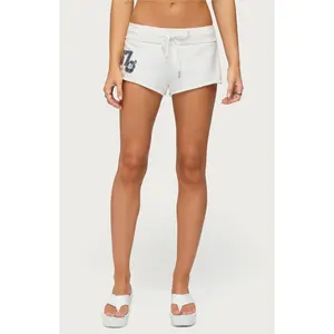 Edikted Women's 67 Hibiscus Micro Shorts