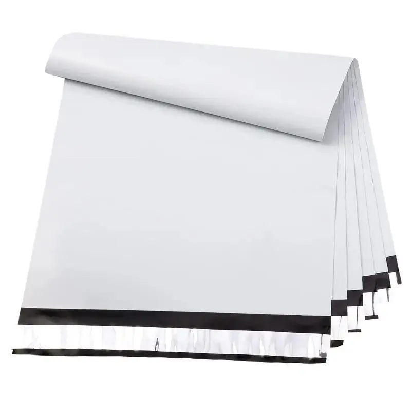 Poly Mailers 14.5x19 Self-Sealing Shipping Bags for Small Business, White, Waterproof & Thick polymailers