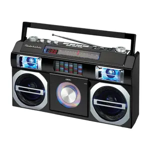 Studebaker Retro Bluetooth Boombox with CD Player and Radio