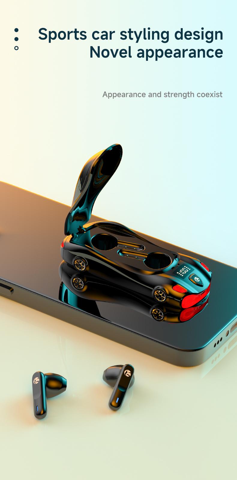 2026 New Production Wireless Bluetooth Earbuds Gaming Headphones with Smart Touch Controls 80% Noise Cancellation for Office Sports Leisure Use 2026 New Production Wireless Bluetooth Earbuds Gaming Headphones with Smart Touch Controls 80% Noise Cancellation for Office Sports Leisure Use