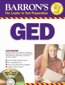 USED-Barron's GED High School Equivalency Exam by Murray Rockowitz Ph.D. (Paperback)