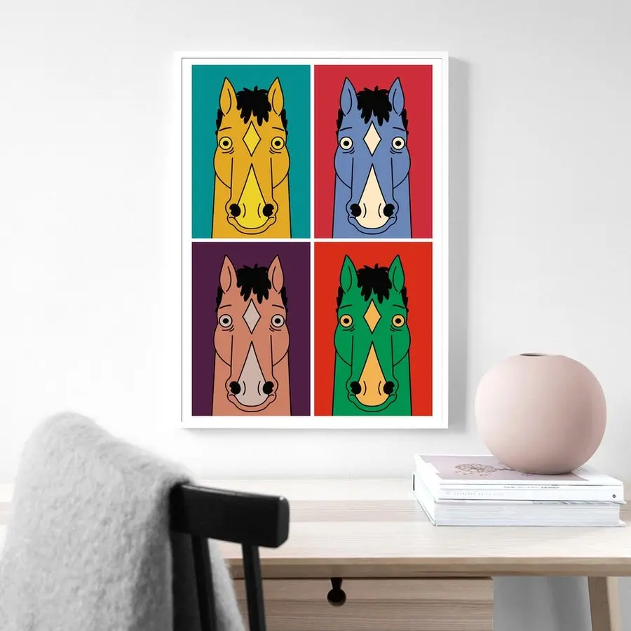 BoJack Horseman Poster Wall decoration Home Decoration Art Poster Frameless