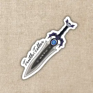 Truth-Teller Dagger Sticker