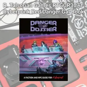 R. Talsorian Games RTGCR3071 Cyberpunk Red Danger Gal Book