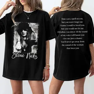 Time Cast A Spell On You Tee, Silver Springs Quote Shirt, Stevie Nicks Lyric T-Shirt, Vintage Rock Music Fan Gift, Soft Cotton