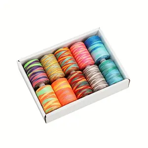 Sewing Thread Polyester Threads for Sewing Needlework Quilting Overlock Embroidery Hand Repair Thread 1000yard Sewn Embroidery
