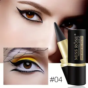 4 Color Gel Eyeliner Pen, Waterproof Eyeliner Pencil, Smudge-proof Eyeliner, Long-lasting Quick-drying Eye Liner, Highly Pigmented Smooth Texture, Easy to Wear Makeup Tool for Daily & Party Look