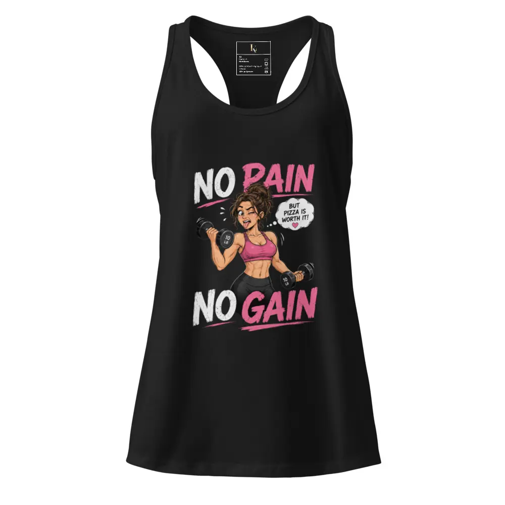 Women’s fitted racerback tank top