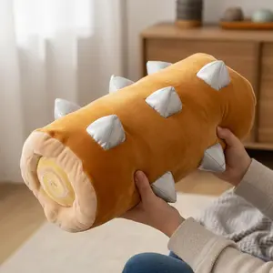 35cm New Game Clashed Royale Plush Toys Log Rolling Wood Plushie Doll Royale War Revenge Plush Birthday Gift Home Decor Ornament