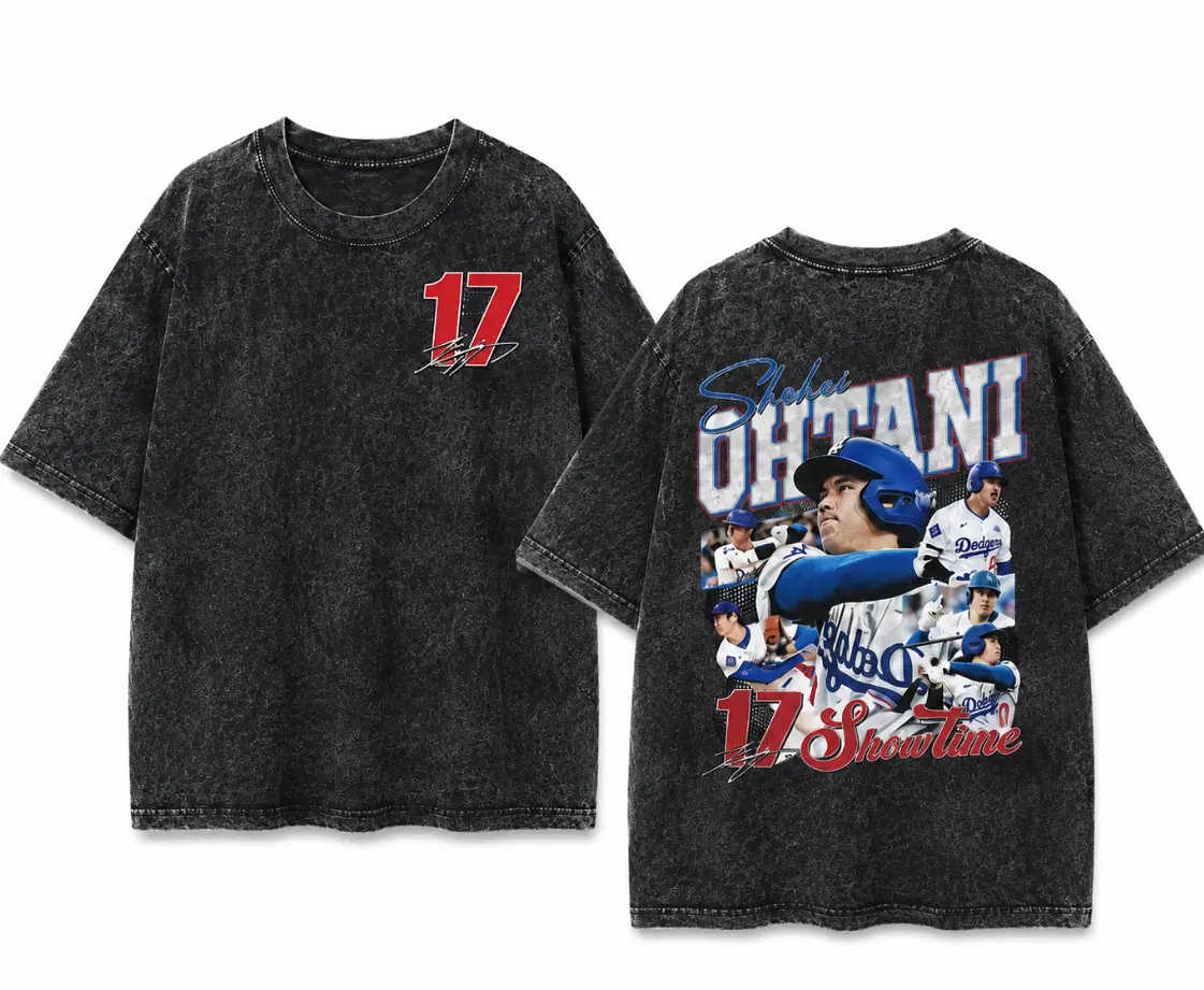 Vintage Washed Baseball Graphic T-Shirt, Number 17 Oversized Streetwear Tee For Baseball Fans, Retro Sports Inspired Graphic Top, Casual Unisex Fan Style Shirt for Men Women #BaseballShirt #StreetwearFashion #GraphicShirt