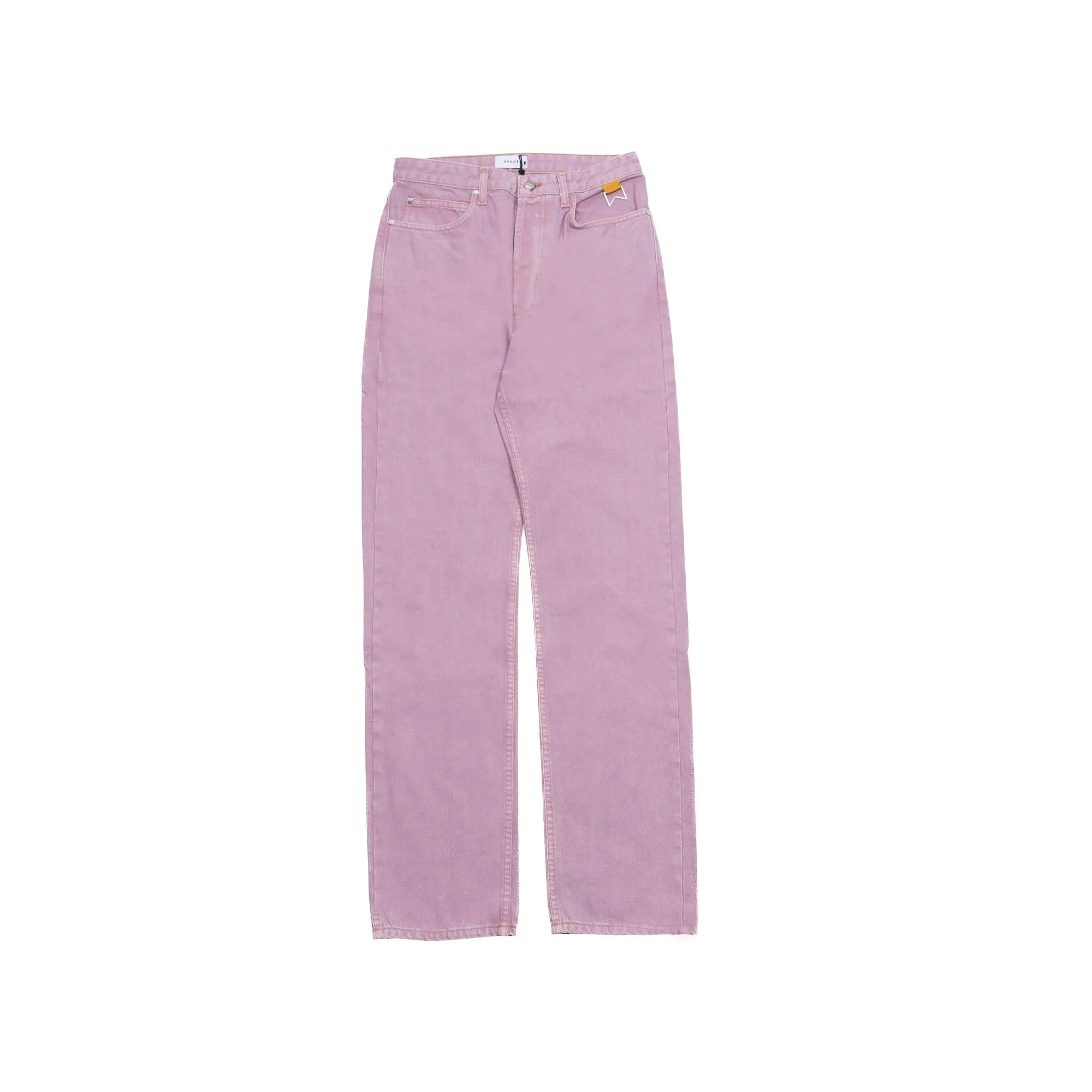 Women's Rhude Classic Denim Bottoms, Lady's Stylish Denim Pants