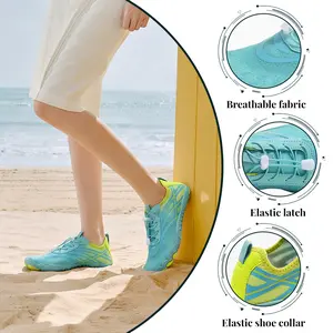 LBAIO Barefoot Walking Shoes Women Men Minimalist Comfortable Water Shoes Beach Outdoor Running Sneakers Casual Trainers  Water Shoes for Men Women Barefoot Quick-Dry Aqua Sock Outdoor Athletic Sport Shoes Kayaking Boating Hiking Surfing Walking Watershoe