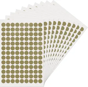 1170 count Dot Stickers 1/2" Round Labels Circle Color Coding Decals Colored Tags for Office Classroom Home Yard