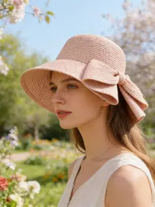 Women's Fisherman Hat, Spring & Fall Outdoor Hiking Photography Prop, Beach Wedding Party Breathable Fishing Cap, Role Play Costume Accessory